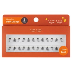 ccam bbak 人造束狀假睫毛 11mm 濃密 2束, 1個