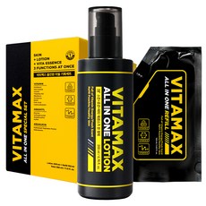 Miff Vitamax 男士多合一乳液 200ml + 補充裝 150ml, 1組