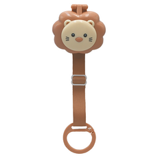 Simba 小獅王辛巴 防塵奶嘴鍊, 焦糖 咖啡, 1條