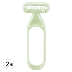 Sitonic 女性用身體除毛修剪器 綠色, 2個, 1入