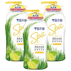 雪芙蘭 美肌SPA沐浴乳 檸檬草抗菌, 1kg, 3件