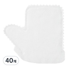 Dyodyo&Jina 可水洗靜電除塵乾濕兩用魔術手套, 40個, 白色