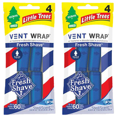 Little Trees 小樹香片 隱形芳香夾 4入, 沙龍之星, 2袋