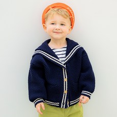 삠뽀요 아동용 소프빅 카라 가디건 OLRCU06