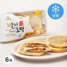 반쿡 하루씨앗 보리호떡 (냉동), 60g, 5개입, 6개