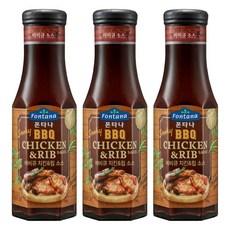 Fontana BBQ燒烤醬, 285g, 3個