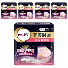 Kotex 靠得住 晚安好眠褲, XL, 2件, 5包