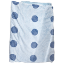 ONE&ONE 慶峯棉業 棉花糖圓點瞬吸浴巾, 顏色隨機, 1條