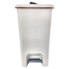 雙開垃圾桶 20L PP塑料, 白色