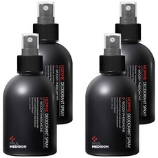 PAUL MEDISON 男士除臭噴霧 木質香, 200ml, 4個