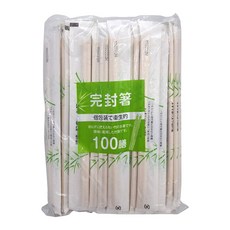Daiwa Bussan 一次性竹筷子, 100雙, 1包