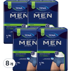 TENA 添寧 男士內褲 Plus, 大型, 8入, 8個