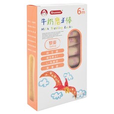 Nnutrinini 脆妮妮 牛奶磨牙棒 6個月以上, 藜麥, 112g, 1盒