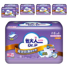 Dr.P 包大人 高效防漏晚安褲, 6包, 14片, M~L