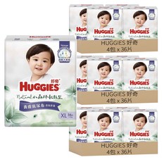 HUGGIES 好奇 小森林黏貼型紙尿褲/尿布 12kg以上 30839, 特大碼 (XL), 432片
