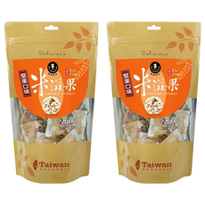 MR.JOHNSON 強森先生 米滋果 堅果口味 台灣在地好米 日本製菓技法 獨立包裝 酥脆爽口, 90g, 2袋