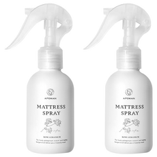 APOMAN 玫瑰天竺葵寢具噴霧, 2瓶, 100ml