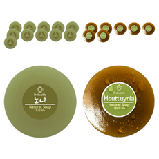 프로버블리 프리미엄 중성비누 노니 3p + 어성초 2p, 110g, 20개