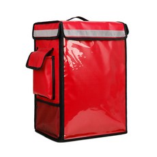 Qrang 外送後揹包式保冷箱, 紅色(YS05), 42L