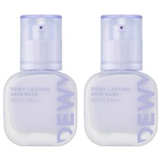 THE FACE SHOP 菲詩小舖 Dewy Lasting防曬飾底乳 35ml, 2瓶, 02 Purple