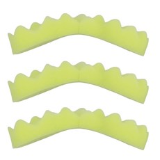 Gnma 抗菌乳首奶嘴刷備用泡棉 3入組, 綠色, 1組