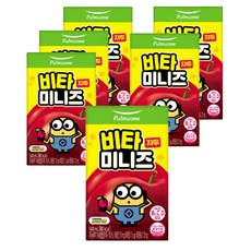 풀무원 비타미니즈 자두 음료, 6개, 140ml