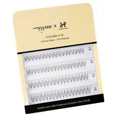 PICCASSO 畢卡索 Eyeme 咸鏡式睫毛 04 Four Point, 1個, 單一顏色