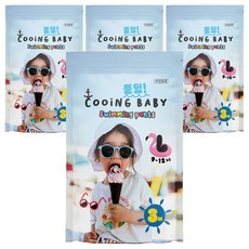Cooing 쿠잉 풍덩 팬티형 수영장 아동용, 대형(L), 12매