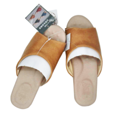 WUWU 森哲厚底乳膠皮拖鞋 C026, 黃色, 1雙