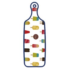 Roem Design 藍色版 花壇造型硬質上菜砧板, 硬質, 1個