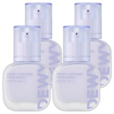 THE FACE SHOP 菲詩小舖 Dewy Lasting防曬飾底乳 35ml, 4瓶, 02 Purple