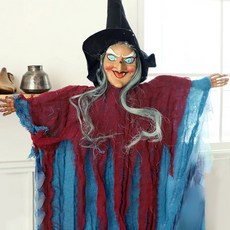 大型張開雙臂巫婆感應器, 1個, 隨機出貨