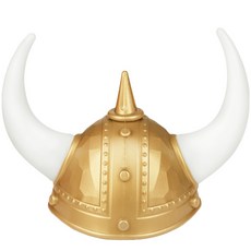 바이킹 투구 성인, 골드, 1개