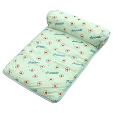 寵星球 寵物靠枕冰絲涼感墊, 1個, 綠色酪梨