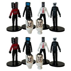 Skibidi廁所迷你公仔6件組, 2套