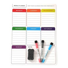 磁性備忘錄板+3支筆+板擦