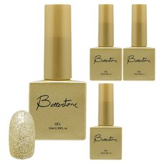 아이빛 베러톤 컬러 젤네일, BT-74 골드 시상식, 10ml, 4개