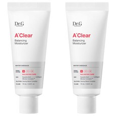 닥터지 에이클리어 밸런싱 모이스처라이저 데이크림, 70ml, 2개