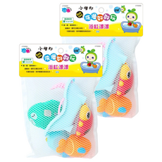 世一文化 洗澡好好玩 浴缸漂漂玩具套裝, 6個月以上適用, 2組