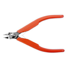 BAHCO 魚牌 錐形頭微型電子斜口鉗 2646A 適用切割範圍: 0.1~2mm的銅 表面經鏡面拋光處理, 1支