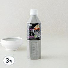 맑은물에 참좋은 국산 서리태콩물, 500ml, 3개