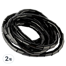 Muping 電線保護套, 2個, 黑色