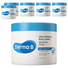 Derma B 超保濕潤膚霜 香草香, 430ml, 6罐