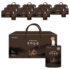 천호엔케어 목 넘김이 부드러운 흑마늘즙, 2.1L, 12개