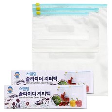 站立式滑鏈夾鏈袋 小型 20入 + 中型 20入 + 大型 20入, 2套, 混合