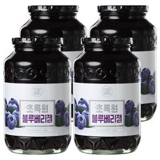 CHOLOCWON 藍莓果醬, 1kg, 4罐