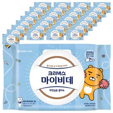 마이비데 클린케어 화장실용 물티슈 캡형, 55g, 40매, 45개
