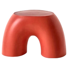 bebehome 繽紛馬卡龍色原創彩虹凳, 紅色 PP+共聚丙烯材質 36x19x20公分, 1個
