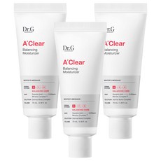 닥터지 에이클리어 밸런싱 모이스처라이저 데이크림, 70ml, 3개