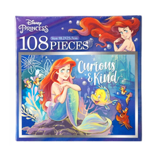 THE LITTLE MERMAID 小美人魚 盒裝拼圖A QFP02A 25.7 x 18.2cm 3歲以上, 108片, 1盒
